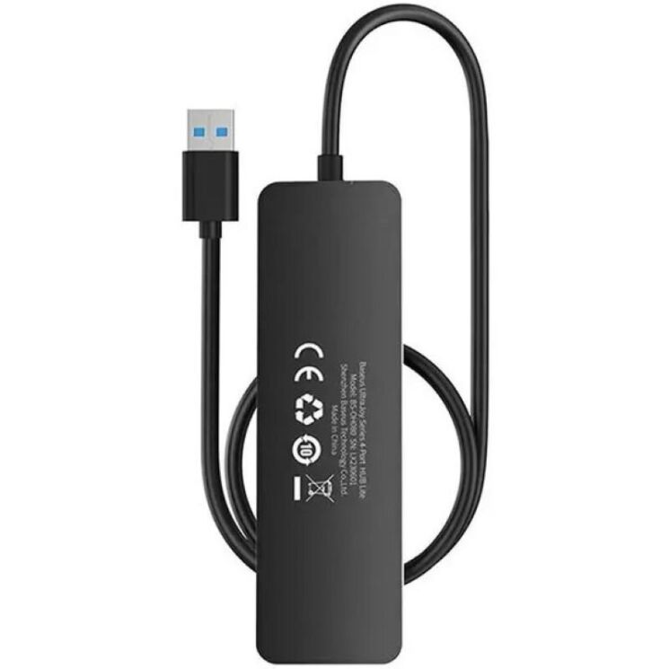 USB HUB Baseus UltraJoy Series USB to 4USB (50cm) B0005280B111-02 - Black: фото 3 из 19
