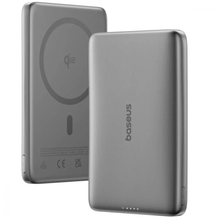 Внешний аккумулятор Baseus PicoGo 27W (10000mAh) E0027200 - Gray: фото 3 из 13