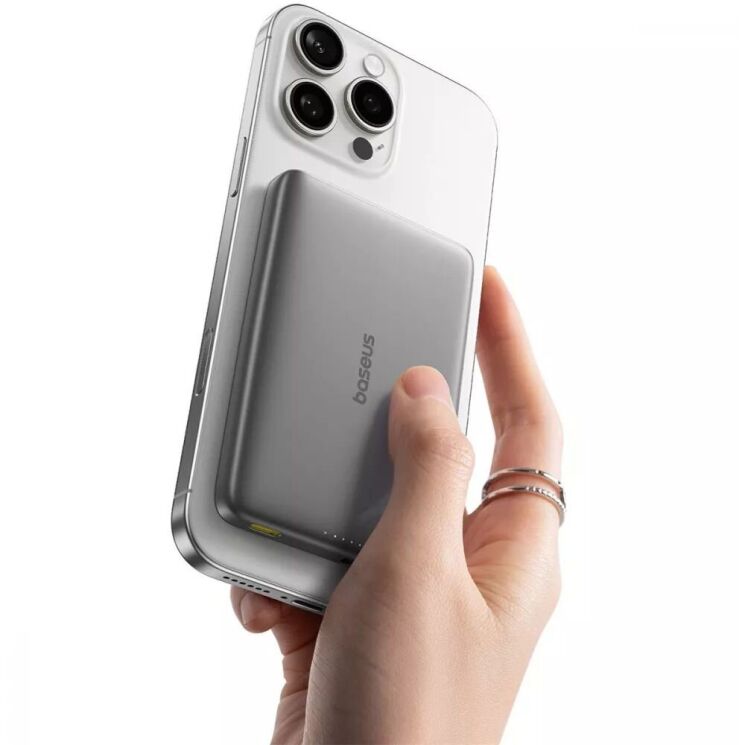 Внешний аккумулятор Baseus PicoGo 27W (10000mAh) E0027200 - Gray: фото 5 из 13