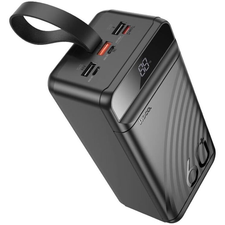 Внешний аккумулятор HOCO J123C Element 22.5W (60000mAh) - Black: фото 1 из 8