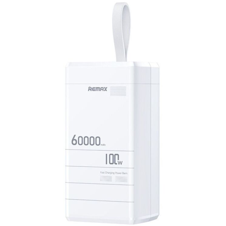 Внешний аккумулятор Remax RPP-650 100W (60000mAh) - White: фото 1 из 11