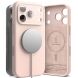 Защитный чехол Ringke Silicone Magnetic для iPhone 18 Pro Max (8800380462052) - Pink Sand (423988PS). Фото 1 из 19