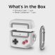 Захисний чохол AHASTYLE JY10 для Apple AirPods 4 - Grey (364445H). Фото 8 з 8