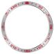 Захисна накладка Deexe Bezel Guard для Garmin Quatix 8 (51mm) - Red / Silver (369801RS). Фото 3 з 6