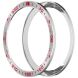 Захисна накладка Deexe Bezel Guard для Garmin Quatix 8 (51mm) - Red / Silver (369801RS). Фото 4 з 6