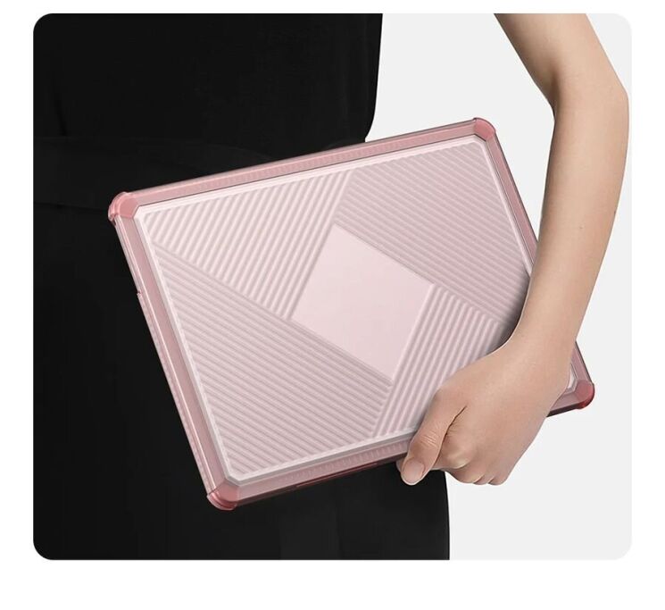 Защитная накладка DUX DUCIS LCGH Series для Apple MacBook Air 13 (2022/2024) - Pink: фото 17 из 24