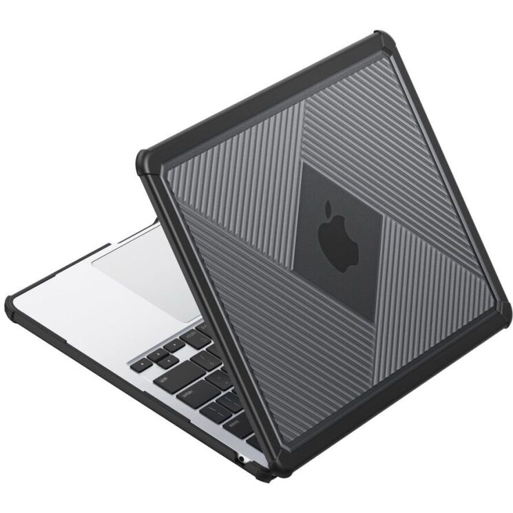 Защитная накладка DUX DUCIS LCGH Series для Apple MacBook Air 13 (2022/2024) - Black: фото 3 из 24