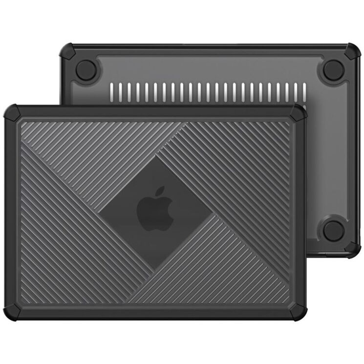 Защитная накладка DUX DUCIS LCGH Series для Apple MacBook Air 13 (2022/2024) - Black: фото 1 из 24