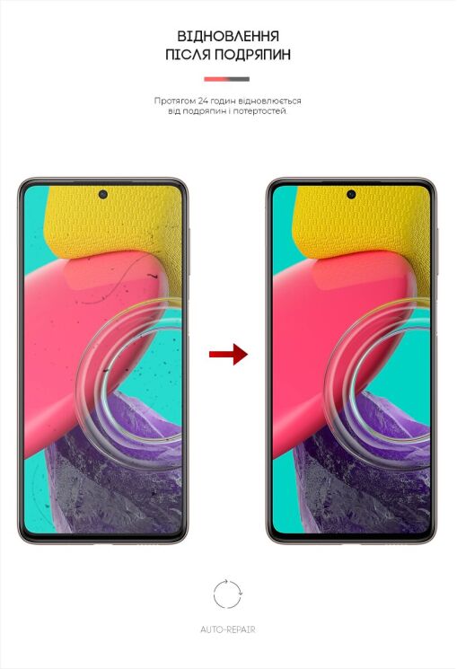 Захисна плівка на екран ArmorStandart Clear для Samsung Galaxy M53 (M536): фото 3 з 4