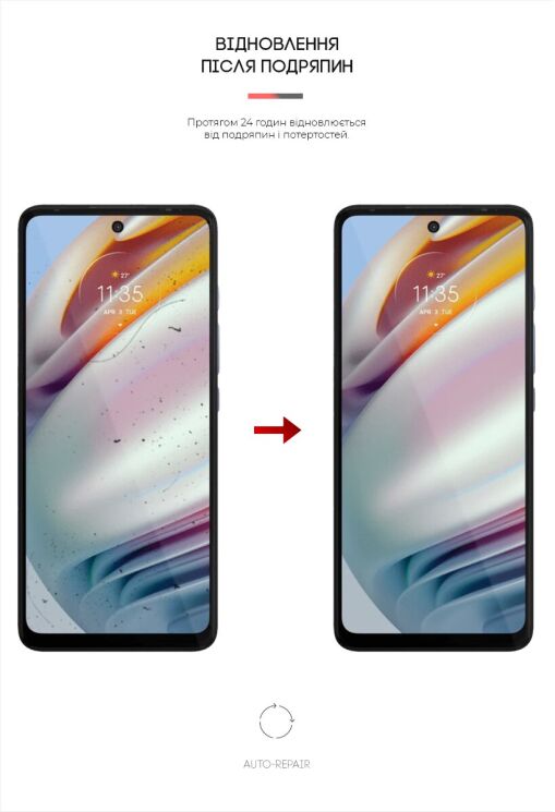 Защитная пленка на экран ArmorStandart Matte для Motorola Moto G60: фото 3 из 4
