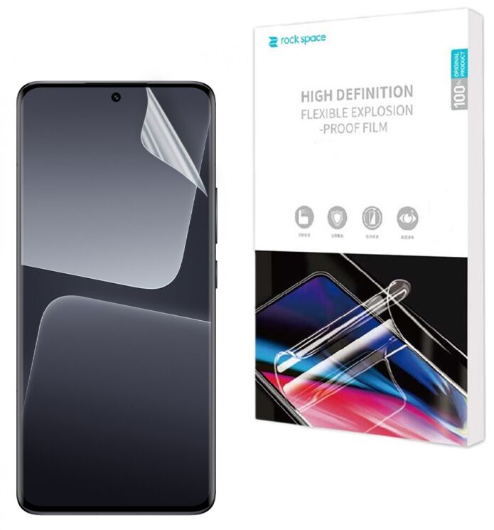 Защитная пленка на экран RockSpace Explosion-Proof SuperClear для Xiaomi 13 Pro: фото 1 из 10