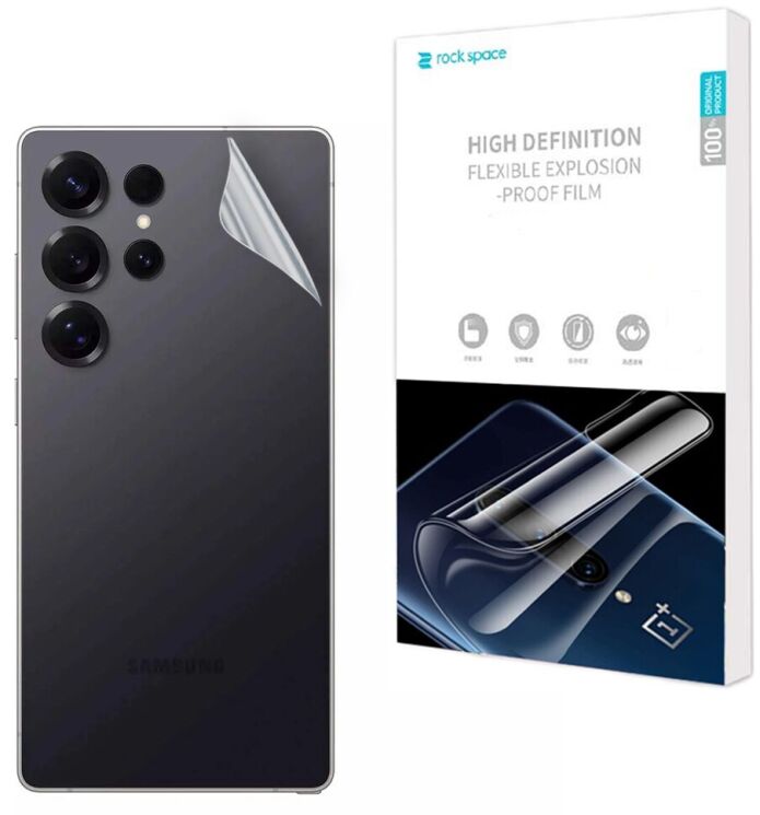 Захисна плівка на задню панель RockSpace SuperClear для Samsung Galaxy S25 Ultra (S938): фото 1 з 9