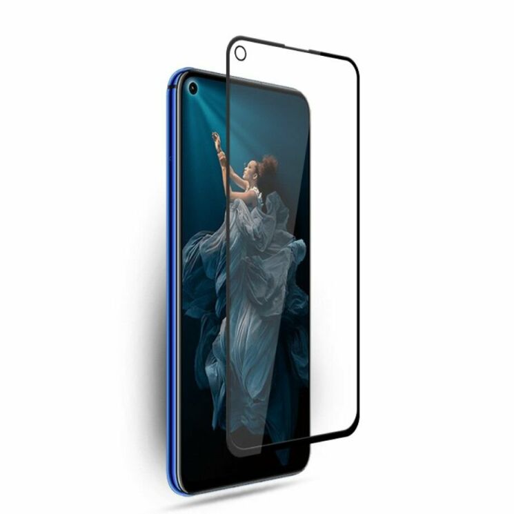Защитное стекло AMORUS Full Glue Tempered Glass для Huawei Honor 20 / Nova 5T - Black: фото 2 из 8