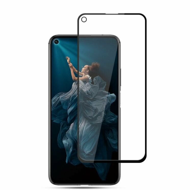 Защитное стекло AMORUS Full Glue Tempered Glass для Huawei Honor 20 / Nova 5T - Black: фото 1 из 8