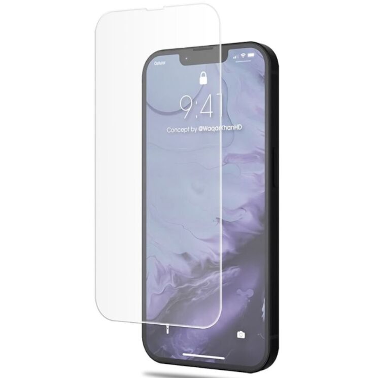 Защитное стекло AMORUS Ultra Clear для Apple iPhone 13 mini: фото 2 из 7