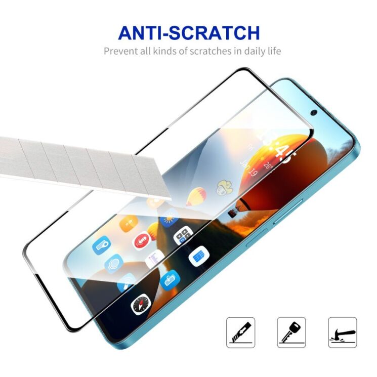 Защитное стекло HAT PRINCE Full Glue Cover для Xiaomi 14T / 14T Pro - Black: фото 4 из 8