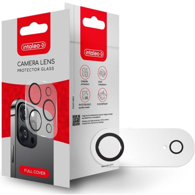Защитное стекло Intaleo Camera Lens для iPhone Air - Black: фото 2 из 4