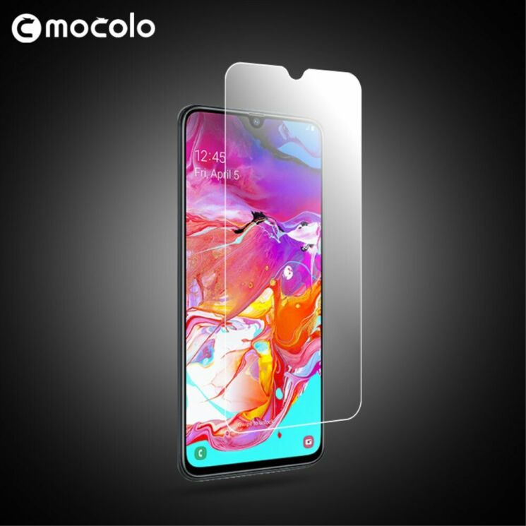 Защитное стекло MOCOLO 2.5D Arc Edge для Samsung Galaxy A70 (A705): фото 3 из 5