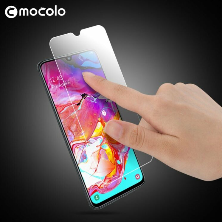 Защитное стекло MOCOLO 2.5D Arc Edge для Samsung Galaxy A70 (A705): фото 5 из 5