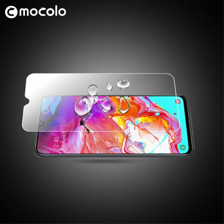 Защитное стекло MOCOLO 2.5D Arc Edge для Samsung Galaxy A70 (A705): фото 4 из 5