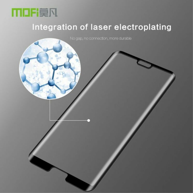 Захисне скло MOFI 3D Curved Edge для Huawei P20 Pro - Black: фото 3 з 7