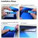 Защитное стекло на камеру IMAK Black Glass Lens для Honor 200 Lite - Black (363123B). Фото 8 из 9