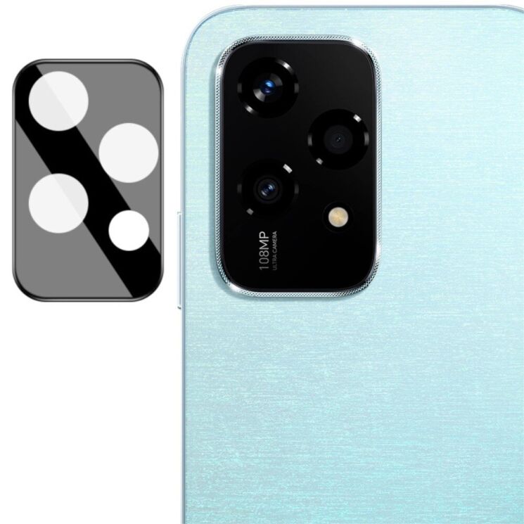 Защитное стекло на камеру IMAK Black Glass Lens для Honor 200 Lite - Black: фото 1 из 9