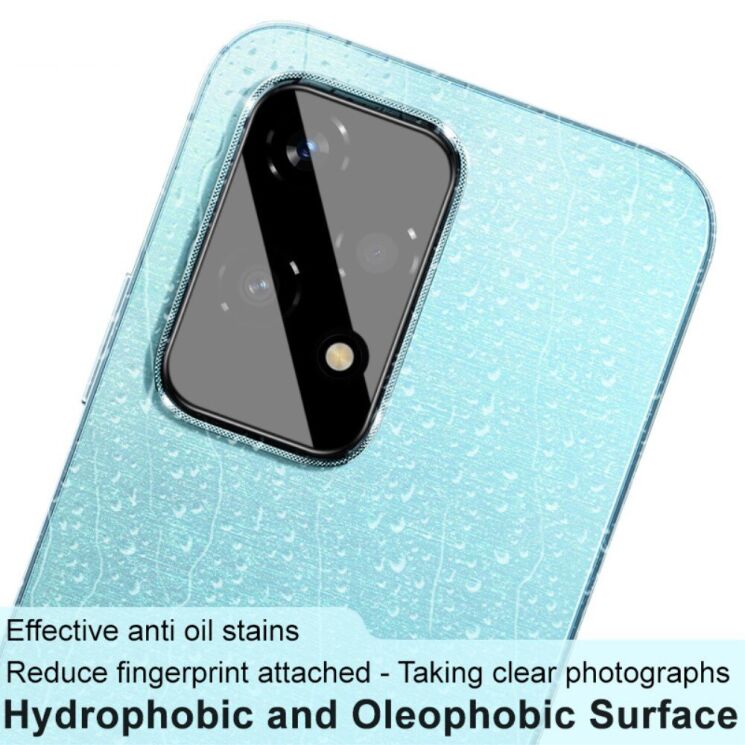 Защитное стекло на камеру IMAK Black Glass Lens для Honor 200 Lite - Black: фото 5 из 9