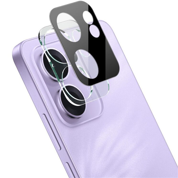 Защитное стекло на камеру IMAK Black Glass Lens для OPPO Reno 13 F/FS 5G - Black: фото 1 из 11