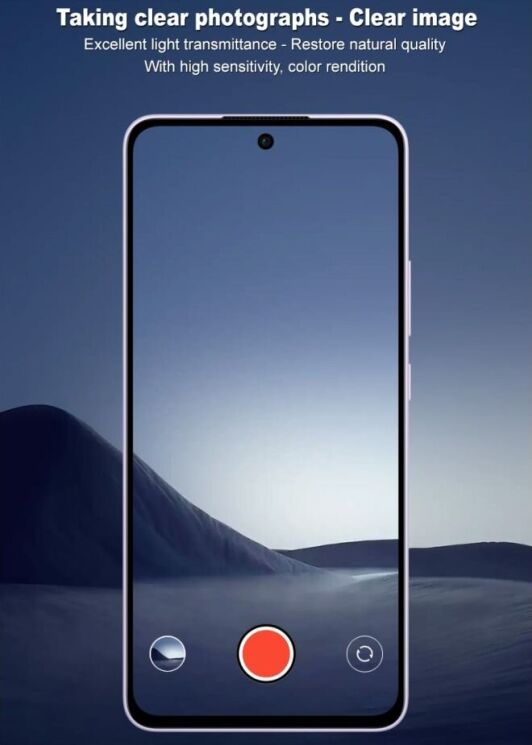 Защитное стекло на камеру IMAK Black Glass Lens для OPPO Reno 13 F/FS 5G - Black: фото 7 из 11