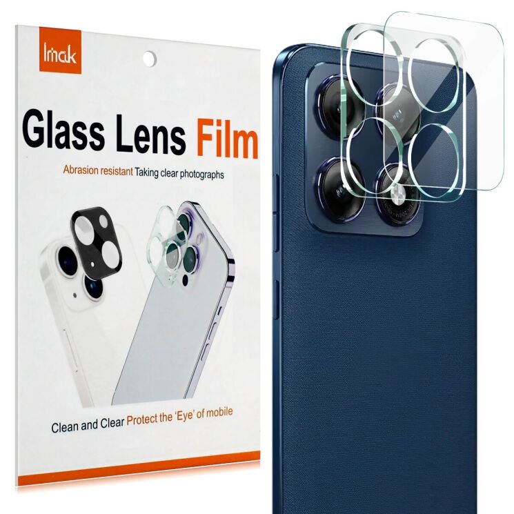 Защитное стекло на камеру IMAK Integrated Lens Protector для Motorola Edge 70 Pro: фото 6 из 7