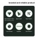 Защитное стекло на камеру IMAK Integrated Lens Protector для Motorola Moto G75 (367833). Фото 4 из 7