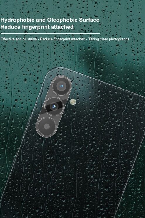 Захисне скло на камеру IMAK Integrated Lens Protector для Samsung Galaxy A34 (A346): фото 8 з 12