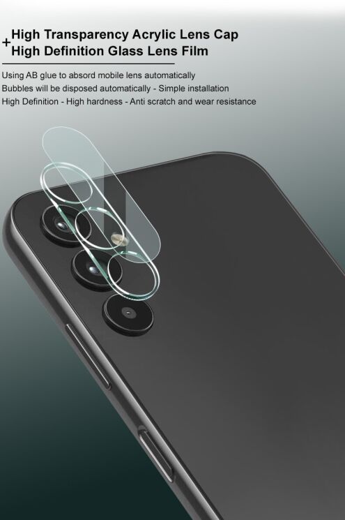 Захисне скло на камеру IMAK Integrated Lens Protector для Samsung Galaxy A34 (A346): фото 7 з 12