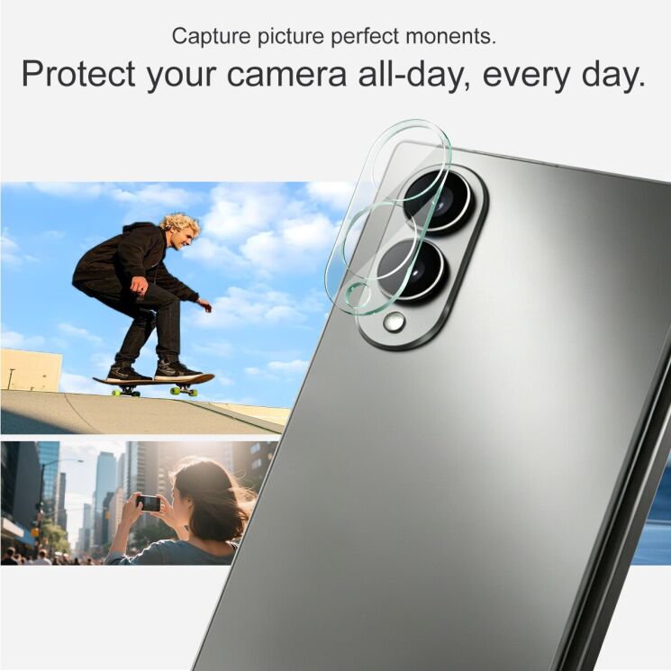 Захисне скло на камеру IMAK Integrated Lens Protector для Samsung Galaxy Fold 8 (424522) Захисне скло на камеру IMAK Integrated Lens Protector для Samsung Galaxy Fold 8: фото 4 з 7