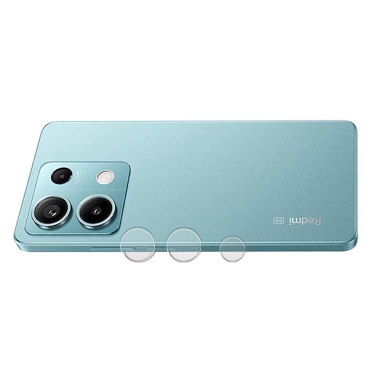 Защитное стекло на камеру MOCOLO Lens Protector для Xiaomi Redmi Note 13 5G: фото 4 из 7