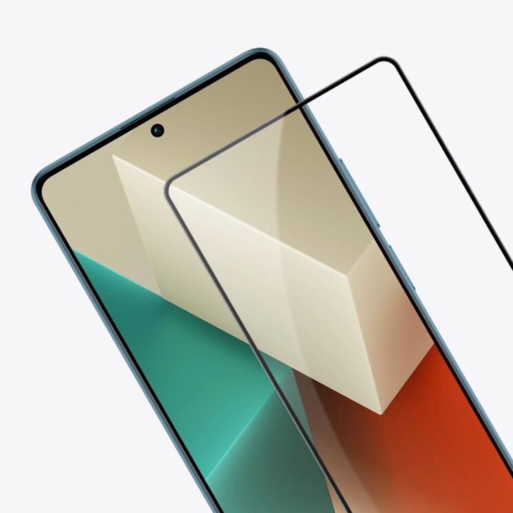 Защитное стекло NILLKIN Amazing CP+ PRO для Xiaomi Redmi Note 13 5G - Black: фото 7 из 19