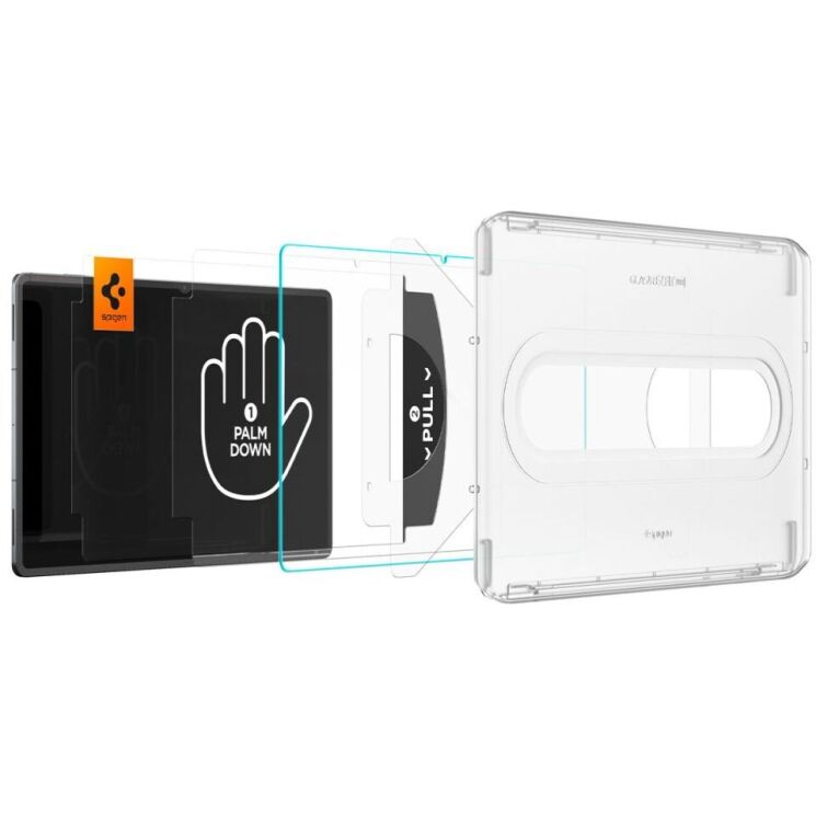 Захисне скло Spigen Screen Protector EZ Fit Glas.tR Pro для Samsung Galaxy Tab S11 Ultra (X930/X936) AGL10200: фото 3 з 11
