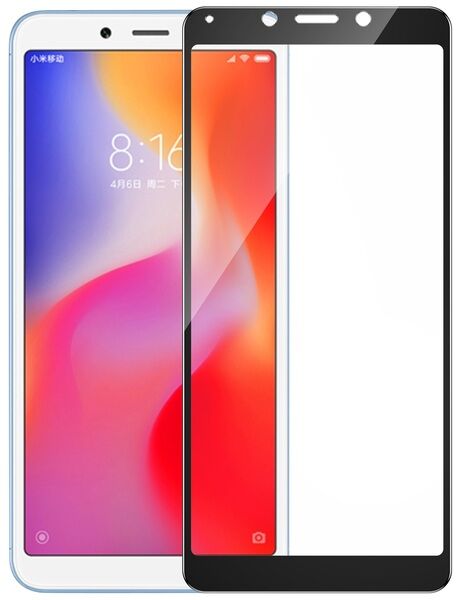 Защитное стекло T-PHOX Full Protect CP+ для Xiaomi Redmi 6A - Black: фото 1 из 5