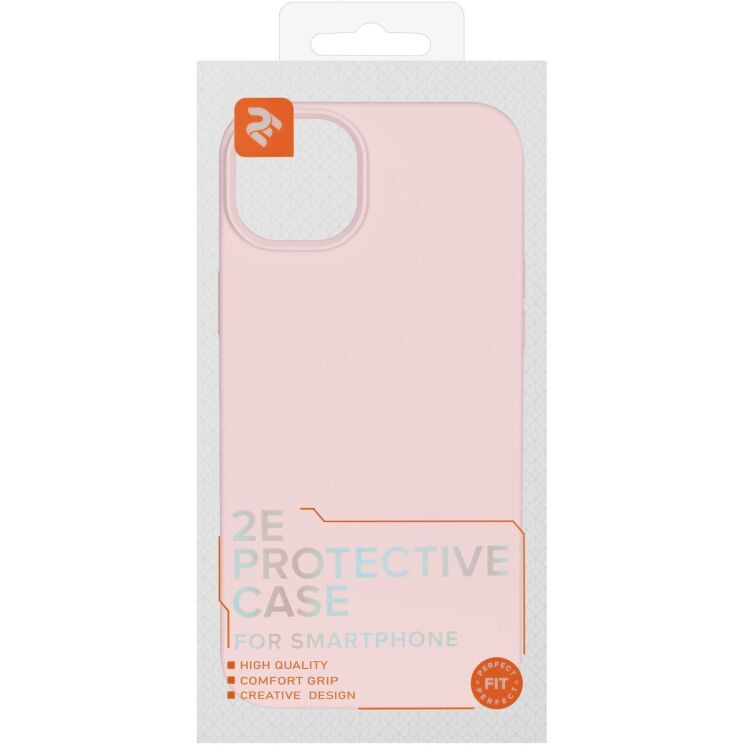Защитный чехол 2Е Liquid Silicone для iPhone 14 Pro Max - Pink: фото 3 из 3