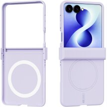 Защитный чехол ABEEL Lyra Skin with MagSafe (FF) для Samsung Galaxy Flip 8 - Purple: фото 1 из 6
