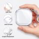 Защитный чехол AHASTYLE Crystal Case для Samsung Galaxy Buds Live / Buds Pro / Buds 2 / Buds 2 Pro / Buds FE - Transparent Black (267829H). Фото 4 из 7