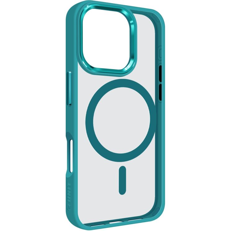 Защитный чехол ArmorStandart Unit MagSafe для Apple iPhone 16 Pro - Lake Green: фото 1 из 2