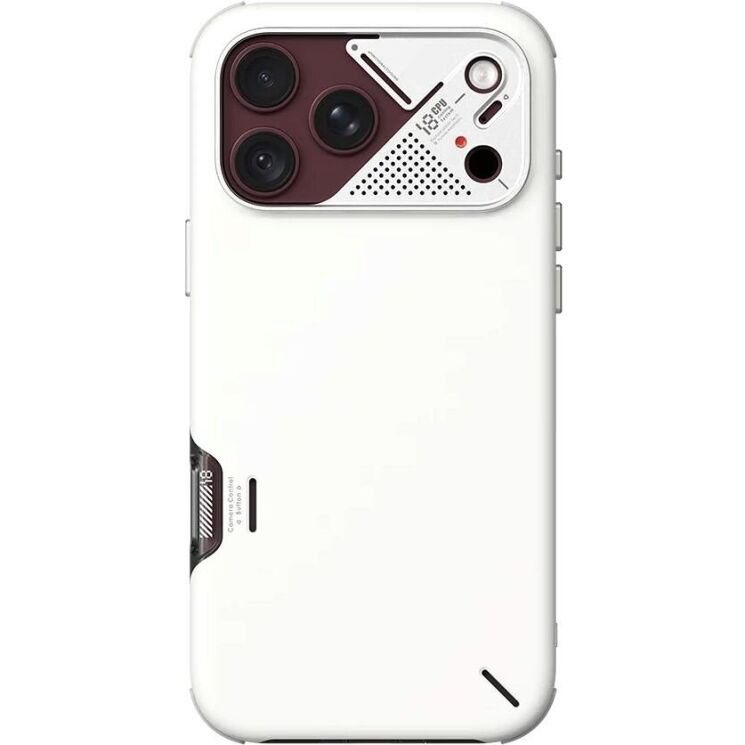 Защитный чехол AULUMU Armor Slim Shockproof Case для iPhone 18 Pro Max / 17 Pro Max - White: фото 4 из 11