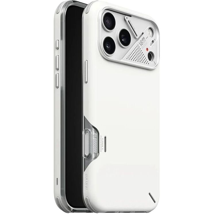 Защитный чехол AULUMU Armor Slim Shockproof Case для iPhone 18 Pro Max / 17 Pro Max - White: фото 1 из 11