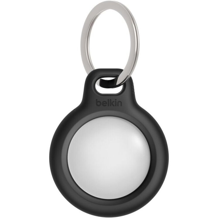 Захисний чохол Belkin Secure Holder with Keyring для Apple AirTags (F8W973BTBLK) - Black: фото 2 з 11