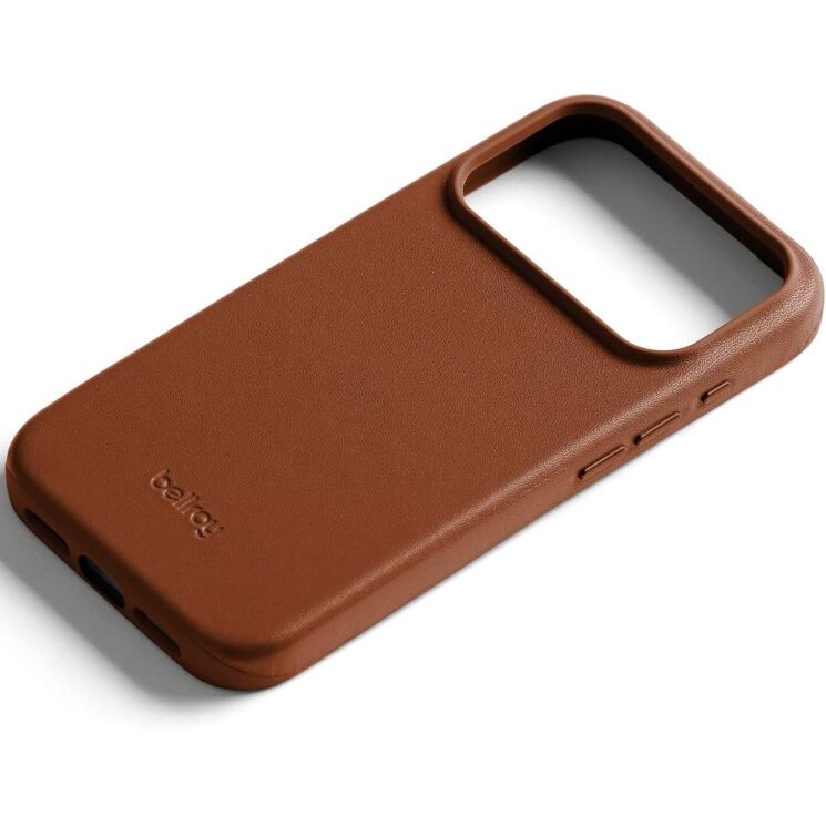 Защитный чехол Bellroy Leather Case with Magsafe для iPhone 17 Pro Max (PCYJ-RST-133) - Rust Brown: фото 3 из 6