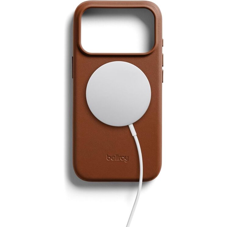 Защитный чехол Bellroy Leather Case with Magsafe для iPhone 17 Pro Max (PCYJ-RST-133) - Rust Brown: фото 4 из 6