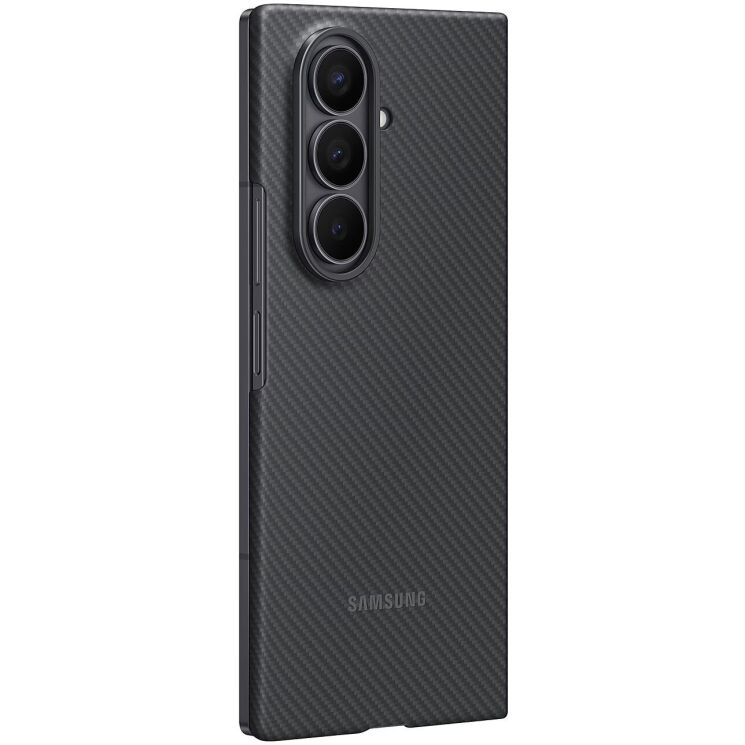 Защитный чехол Carbon Case для Samsung Galaxy Fold 7 (EF-XF966SBEGUA) - Black: фото 3 из 8