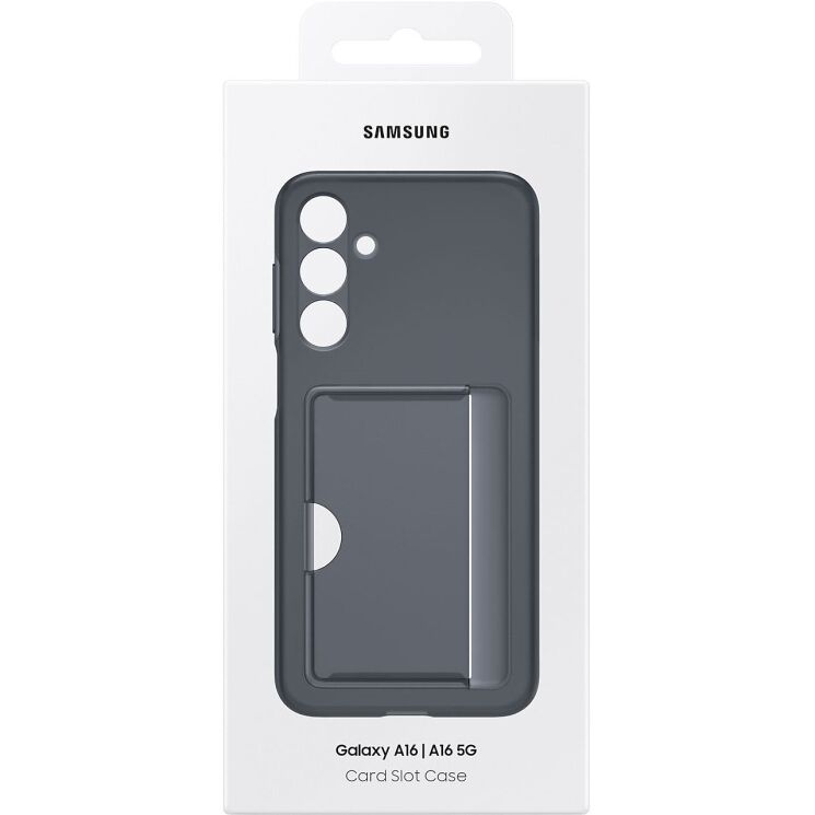 Защитный чехол Card Slot Case для Samsung Galaxy A16 (A165) EF-OA166TBEGWW - Black: фото 6 из 6